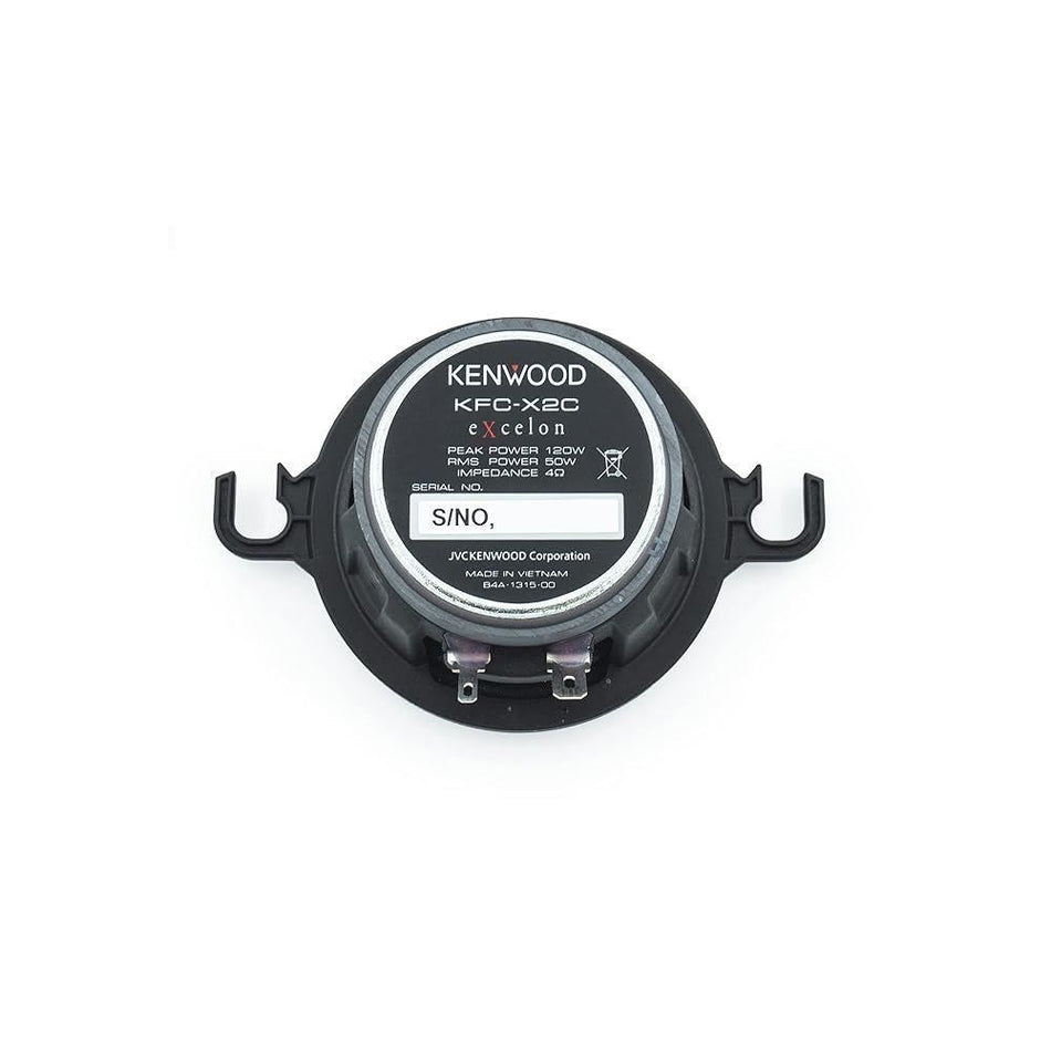 Kenwood KFC-X2C Speaker System 2.75 Inch Custom Fit Mid Range 120W Black