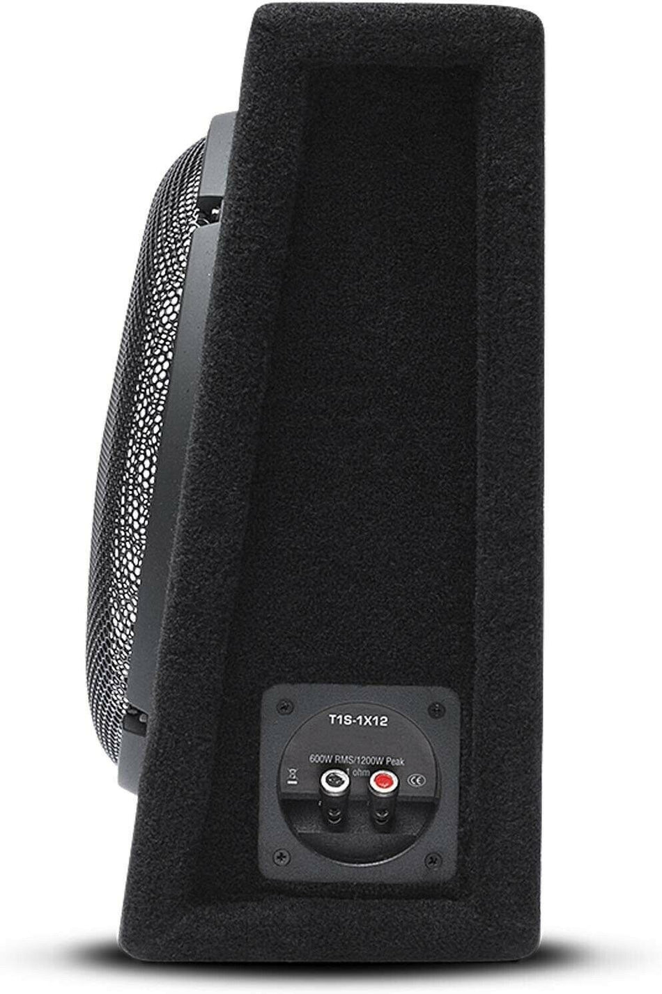 Rockford Fosgate T1S-1X12 Single Sealed Loaded Subwoofer Enclosure 1 Ohm