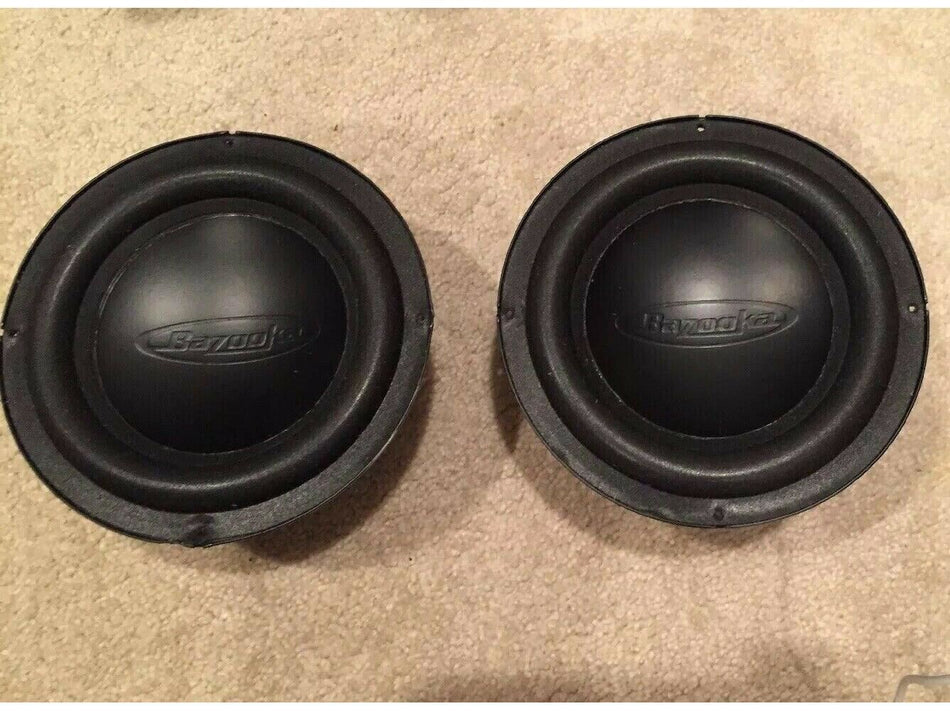Bazooka WF641.5DV 6" Dual Voice Coil Replacement Woofer for BT6024DVC