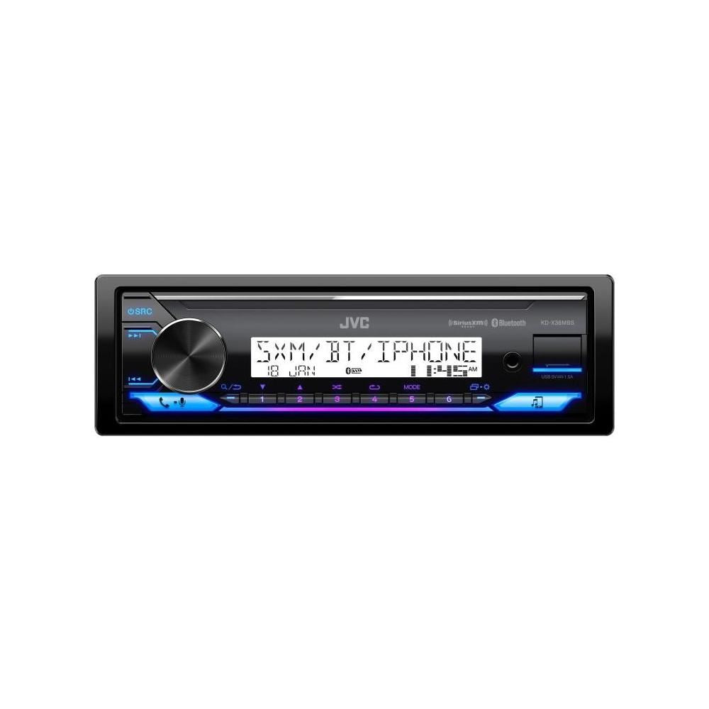 JVC KD-X38MBS Marine Digital Media Receiver Single-DIN with Bluetooth & USB
