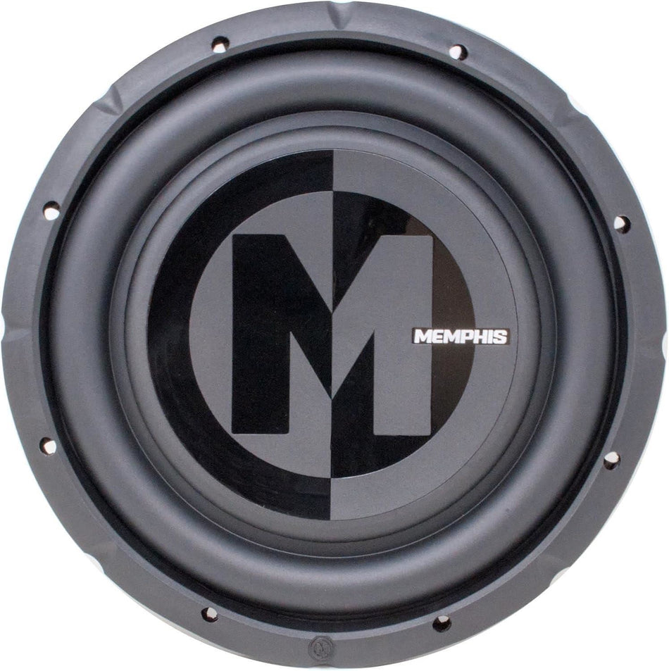 Memphis PRXS1224 12" Slim Subwoofer with Selectable 2/4 Ohm 700W Peak 350W RMS
