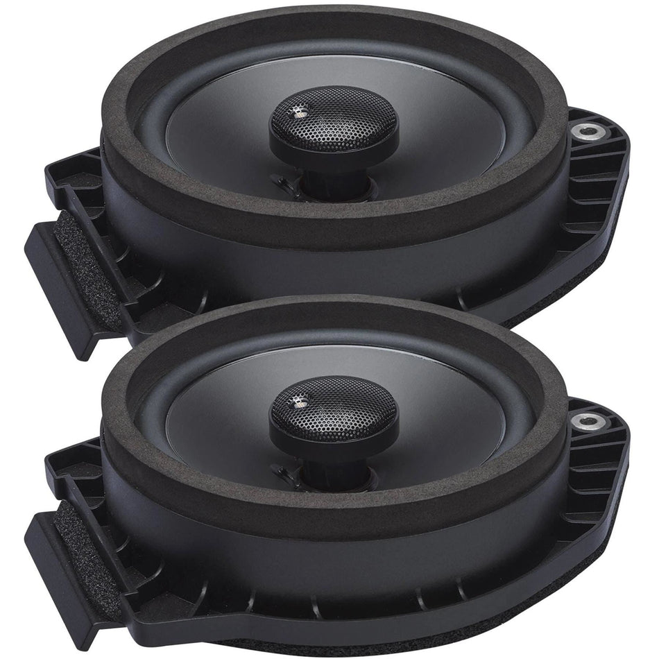 Powerbass OE652-GM2 6.5" 2-OHM Bose Direct Fit Premium OEM Replacement Coaxial Speakers for Select GM Vehicles