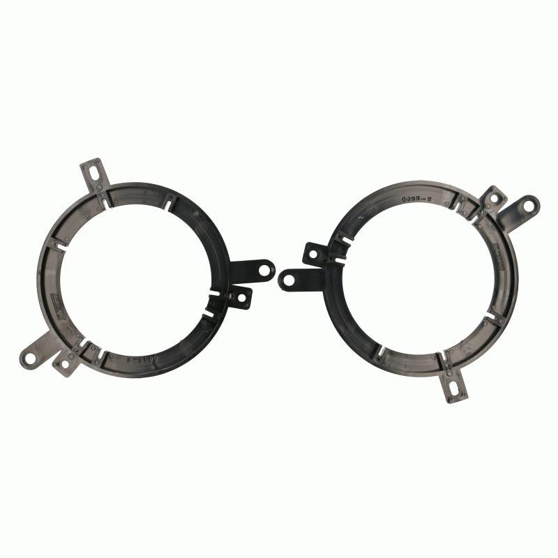 Metra 82-3412 Speaker Adapter Plates 6" Door Mount for Geo Prism 1998-2007