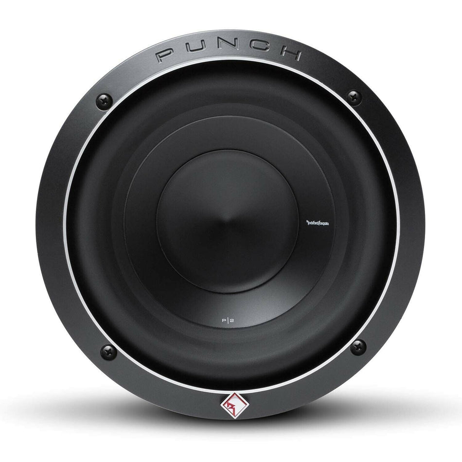 Rockford Fosgate P2D4-8 Punch 8 4 Ohm Dual Voice Coil 8 Inch Bass Subwoofer Speaker