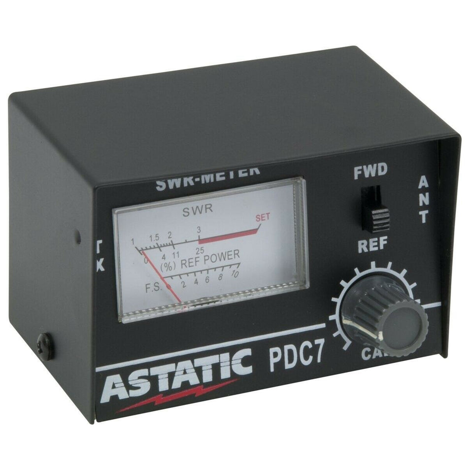 Astatic 302-01768 CB Radio Compact Test Meter Use with Base or Mobile Operations