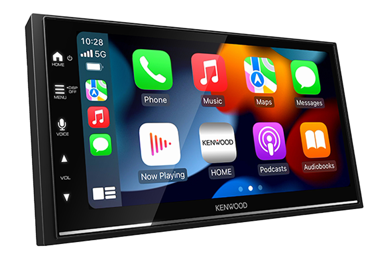 Kenwood DMX8709S 6.8” Digital Multimedia Receiver w/ Bluetooth and Wireless/Wired Apple CarPlay + Android Auto Ready