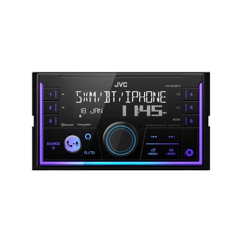 JVC KW-X850BTS Digital Media Receiver Double-DIN Amazon Alexa/Bluetooth/Dual USB