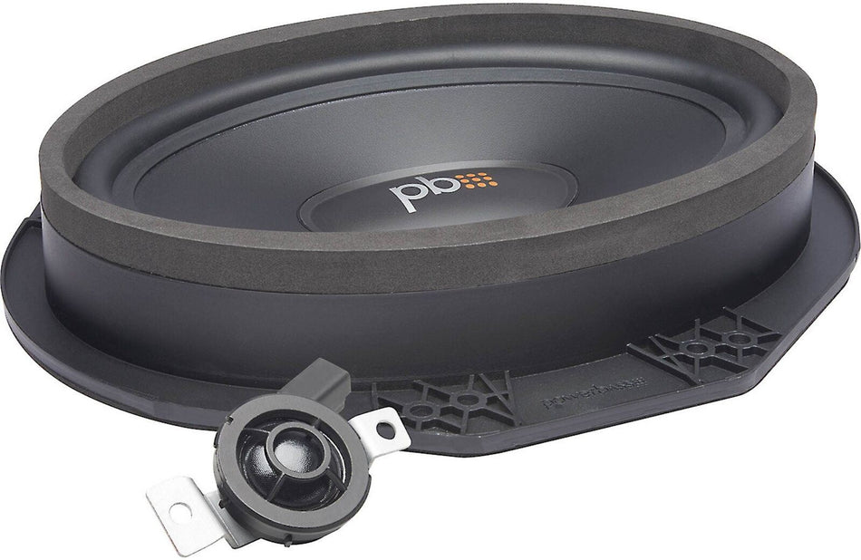 PowerBass OE69C-FD 6 X 9 OEM Replacement Component Speakers Compatible with Ford Lincoln