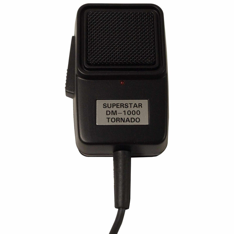Workman DM1000 Powered Tornado Echo Mic for CB Ham Amateur Radio 4-Pin Superstar