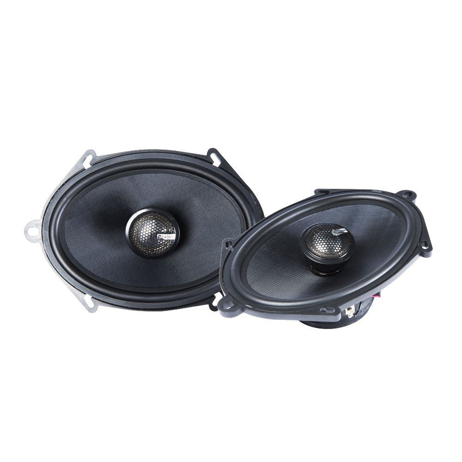 Diamond Audio DES682 6"x8" 2-Way Coaxial Speaker w/ 1" Tweeter 100W Peak 50W RMS
