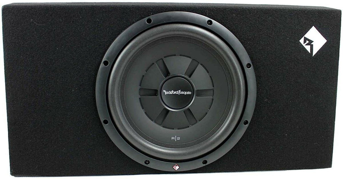 Rockford Fosgate R2S-1X12 R2 Shallow Prime Single 12 Inch Subwoofer Enclosure