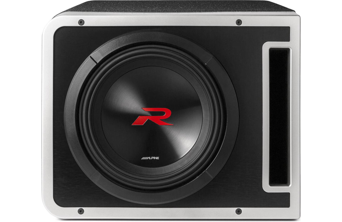 Alpine R2-SB10V R-Series 10" Loaded Subwoofer Enclosure DVC 2250W Peak 750W RMS
