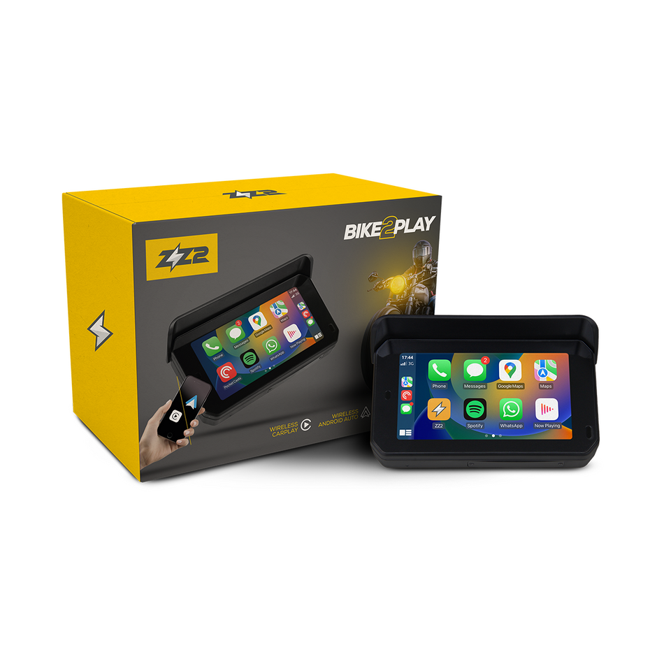 ZZ2 B2P 5-inch motorcycle wireless CarPlay Android Auto display