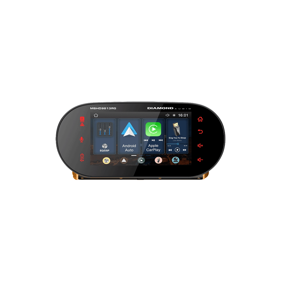 Diamond Audio MSHD9813RG Road Glide digital media receiver