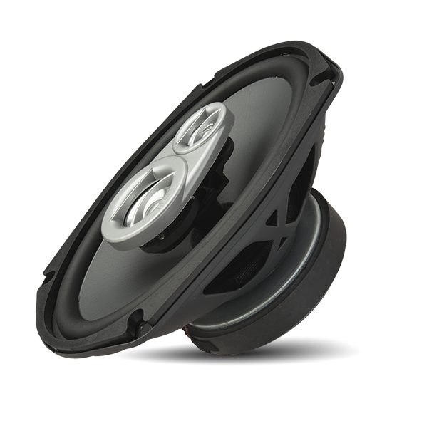 PowerBass OE-693 6x9" 2-Ohm Tri-Axial Speakers
