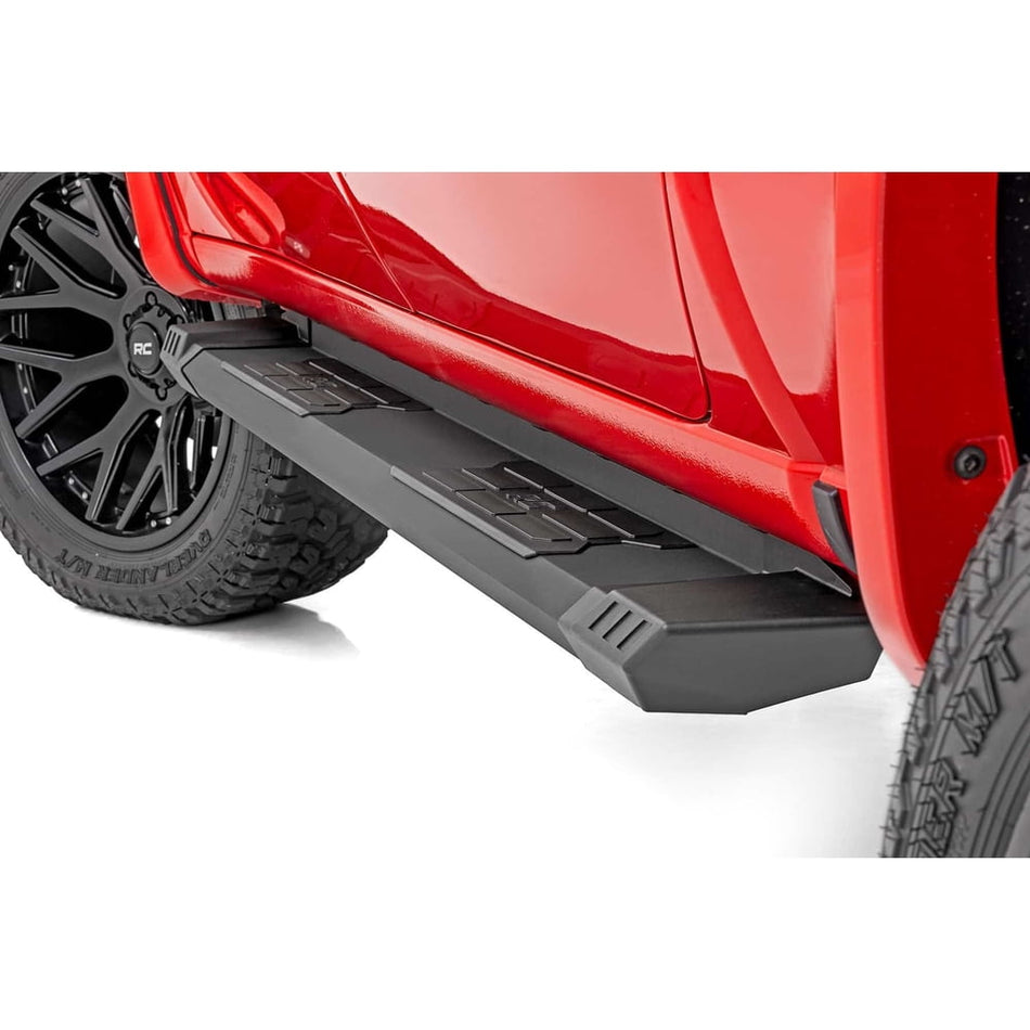 Rough Country SRB091785A complete pair of HD2 running boards and mounting hardware