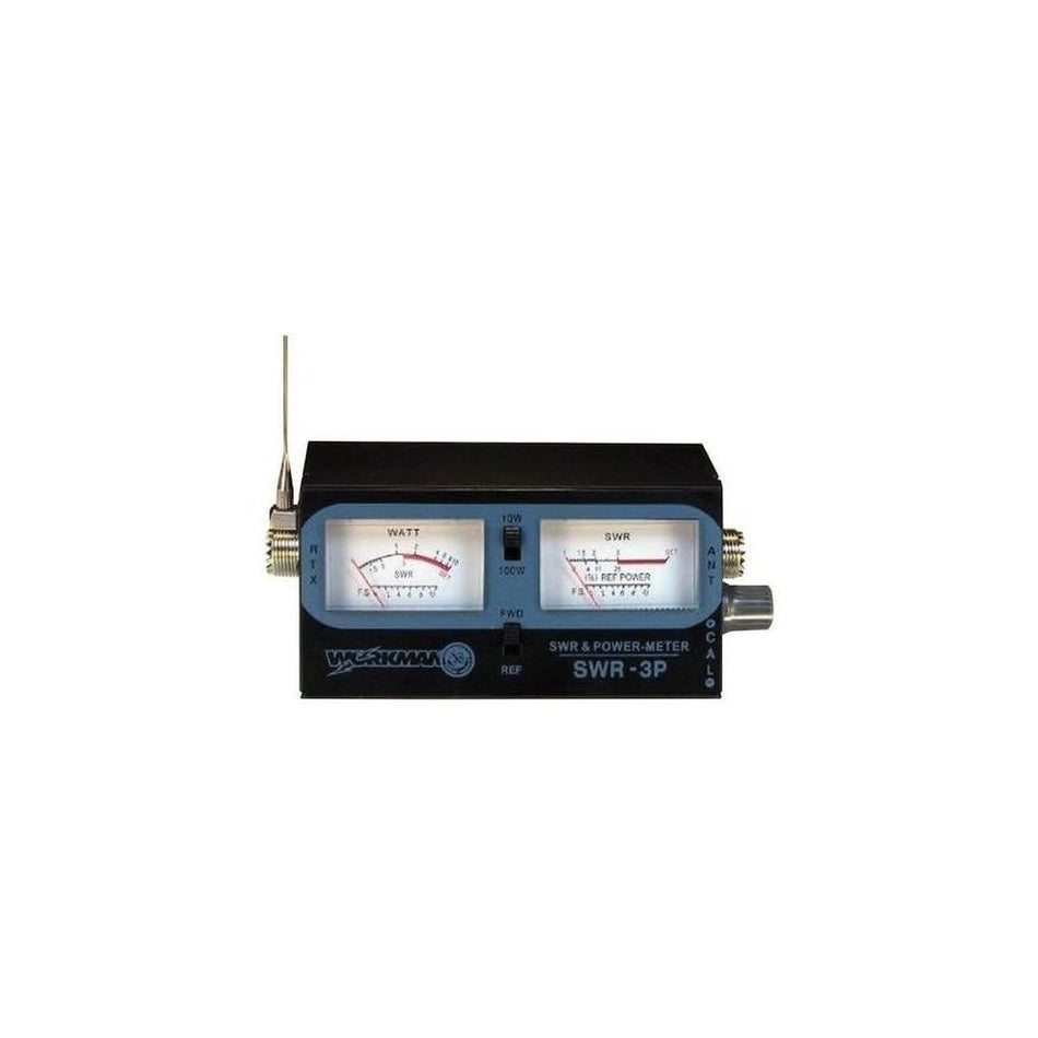 Workman SWR 3P SWR/RF Field Strength CB Radio Antenna Dual Test Meter 100 Watt