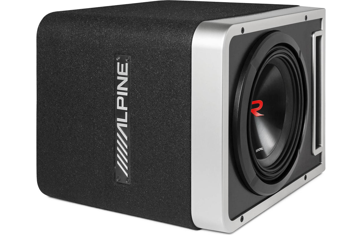Alpine R2-SB10V R-Series 10" Loaded Subwoofer Enclosure DVC 2250W Peak 750W RMS