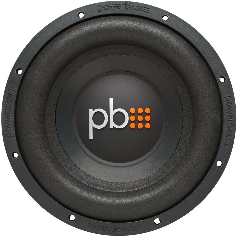 PowerBass S-1004 Single 4 Ohm 10 Inch Subwoofer with 550 Watts RMS