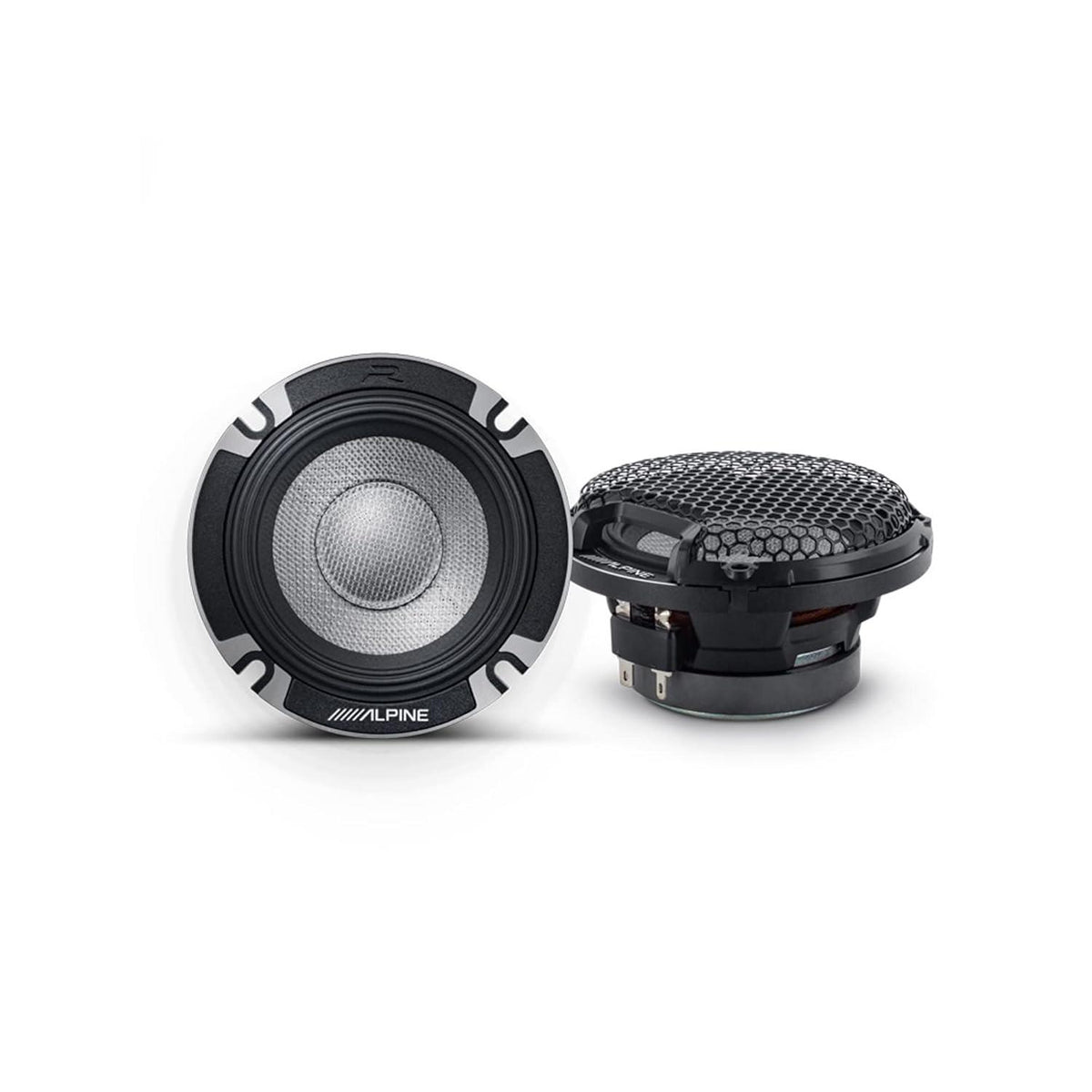 Alpine R2-S653 R-Series 6.5" Component 3-Way Speakers Hi-Res Audio 300W Peak