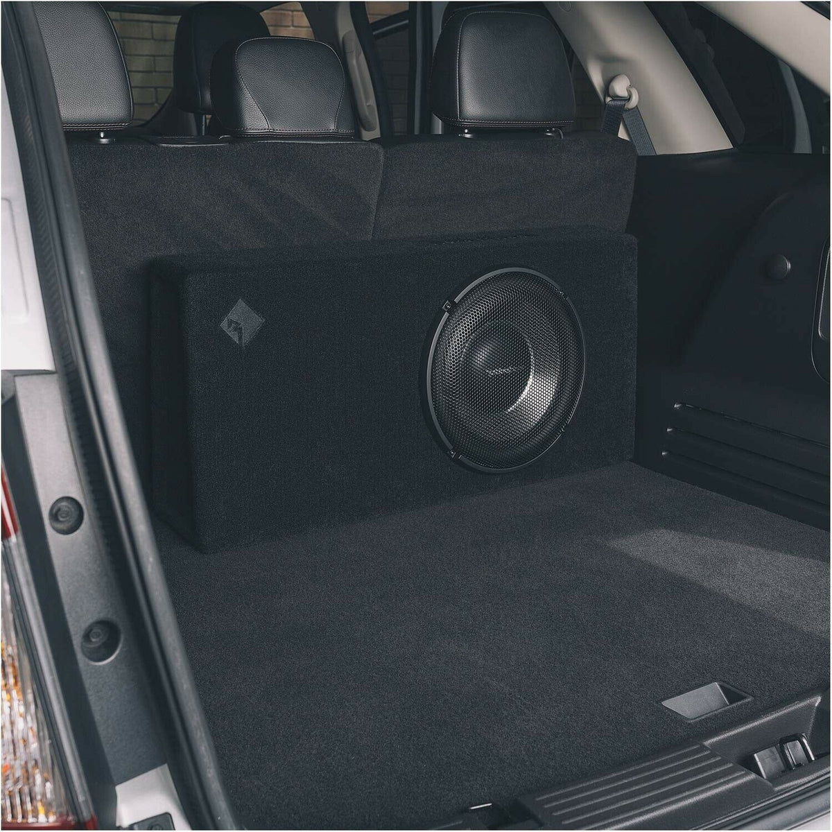 Rockford Fosgate T1S-1X12 Single Sealed Loaded Subwoofer Enclosure 1 Ohm