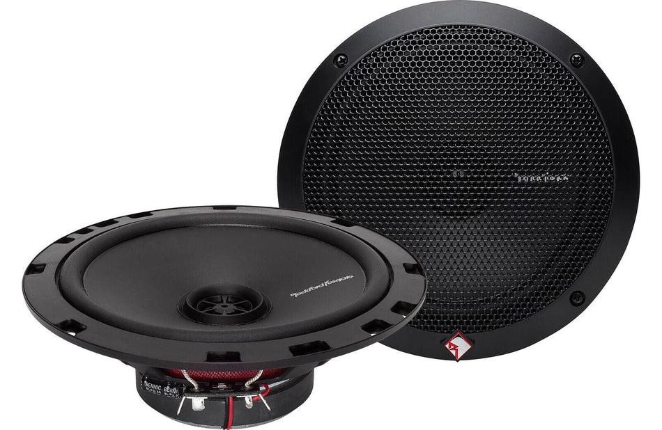 Rockford Fosgate R1675X2 6.75 Inch Prime Full Range Coaxial Speaker 45 Watts RMS