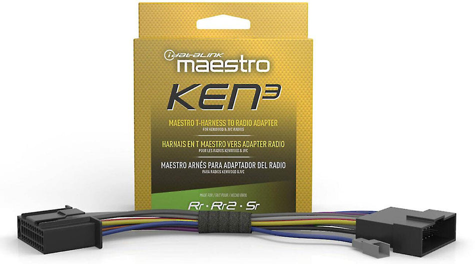 iDatalink ACC-HU-KEN3 Head Unit Adapter Harness for Select Kenwood & JVC Car Radios