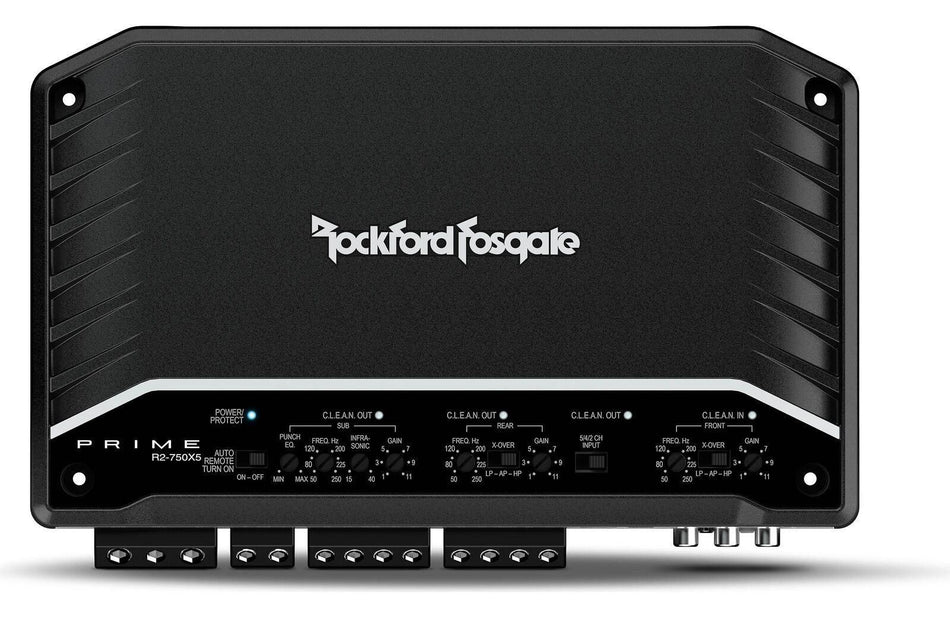 Rockford Fosgate R2-750X5 5 Channel Full Range Amplifier 750W Class D