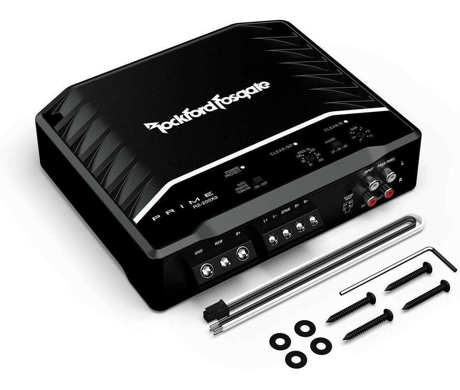 Rockford Fosgate R2-200X2 200 Watt 2 Channel Amplifier Car Amplifiers