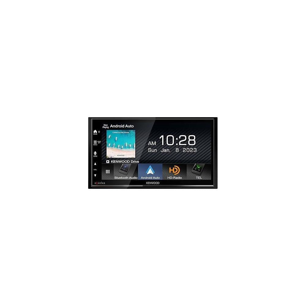 Kenwood DMX709S 6.8" Double-DIN Car Stereo with Apple CarPlay Android Auto