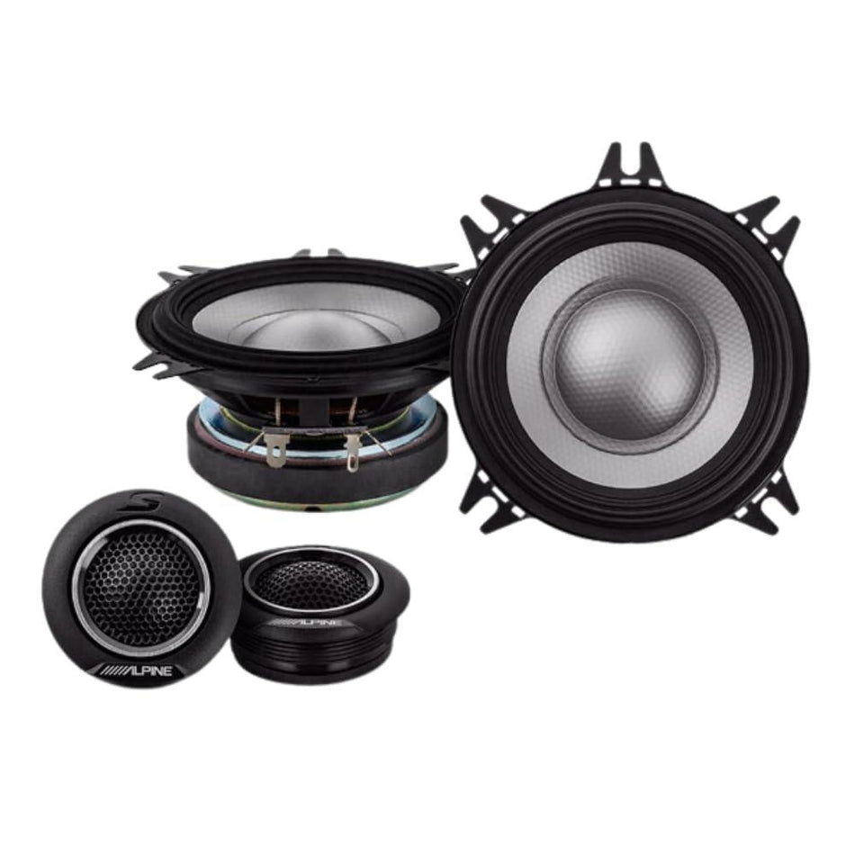 Alpine S2-S40C S-Series 4" 2-Way Component Speaker System