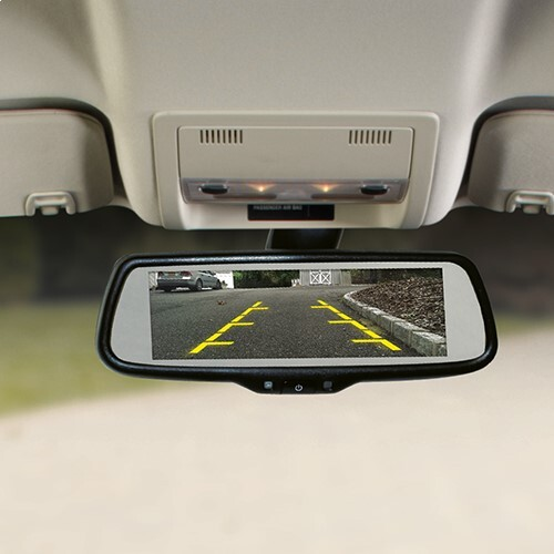 Advent RVM744A Rearview Mirror Monitor with 4 Video Inputs - view 3
