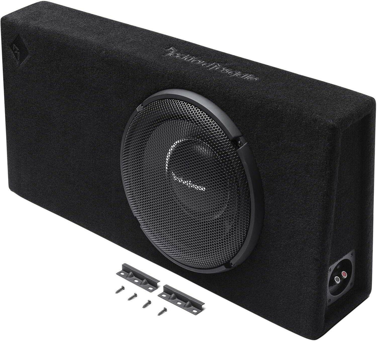Rockford Fosgate T1S-1X12 Single Sealed Loaded Subwoofer Enclosure 1 Ohm