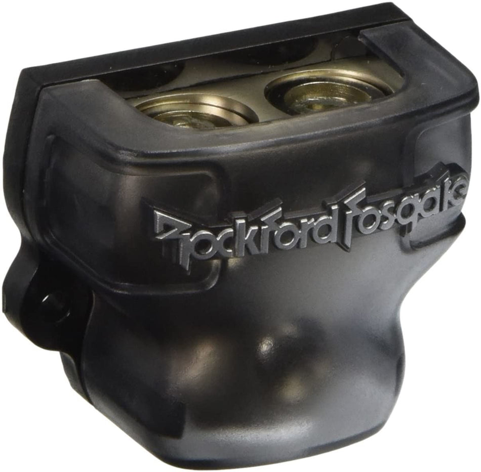 Rockford Fosgate RFD1 Distribution Block 1/0 AWG with 1 Input and 2 Outputs