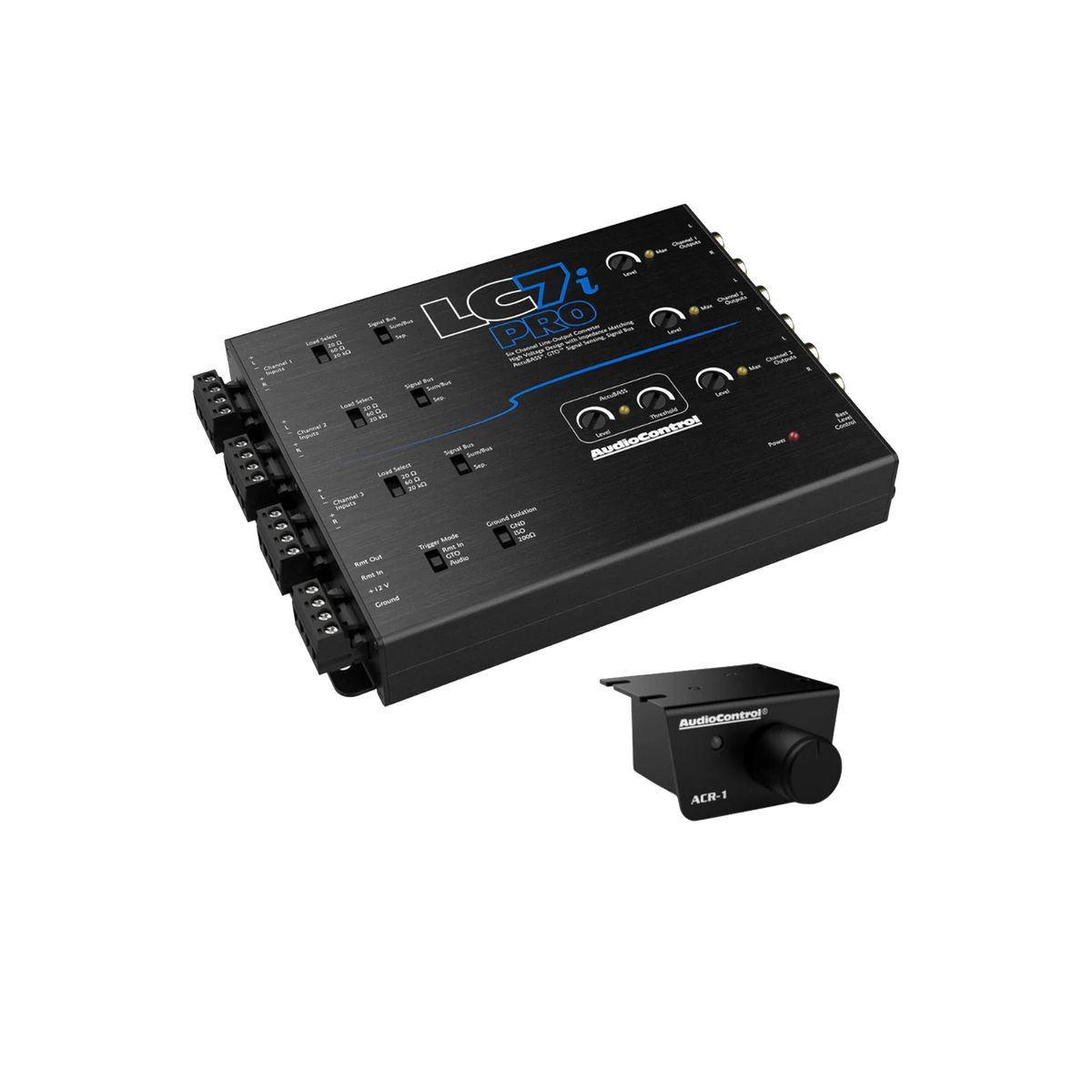 AudioControl LC7i PRO 6-Channel Line Output Converter with AccuBASS & ACR-1 - view 1