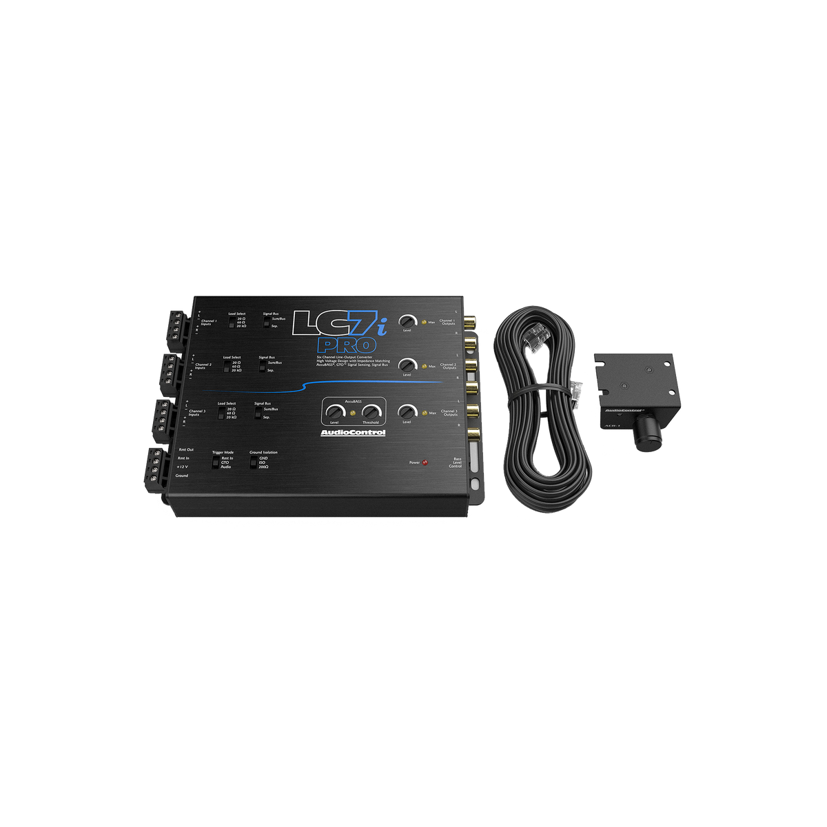 AudioControl LC7i PRO 6-Channel Line Output Converter with AccuBASS & ACR-1 - view 2