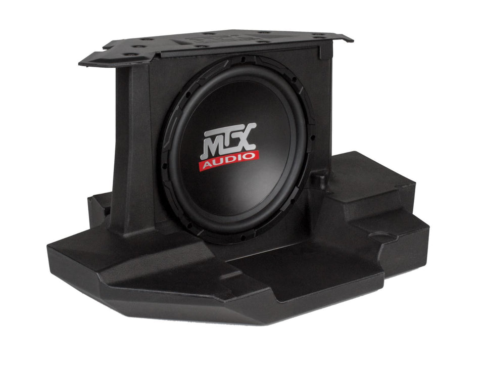 MTX GENERAL-10 10 Inch Amplified Subwoofer and Enclosure Sub Kit Compatible with Polaris