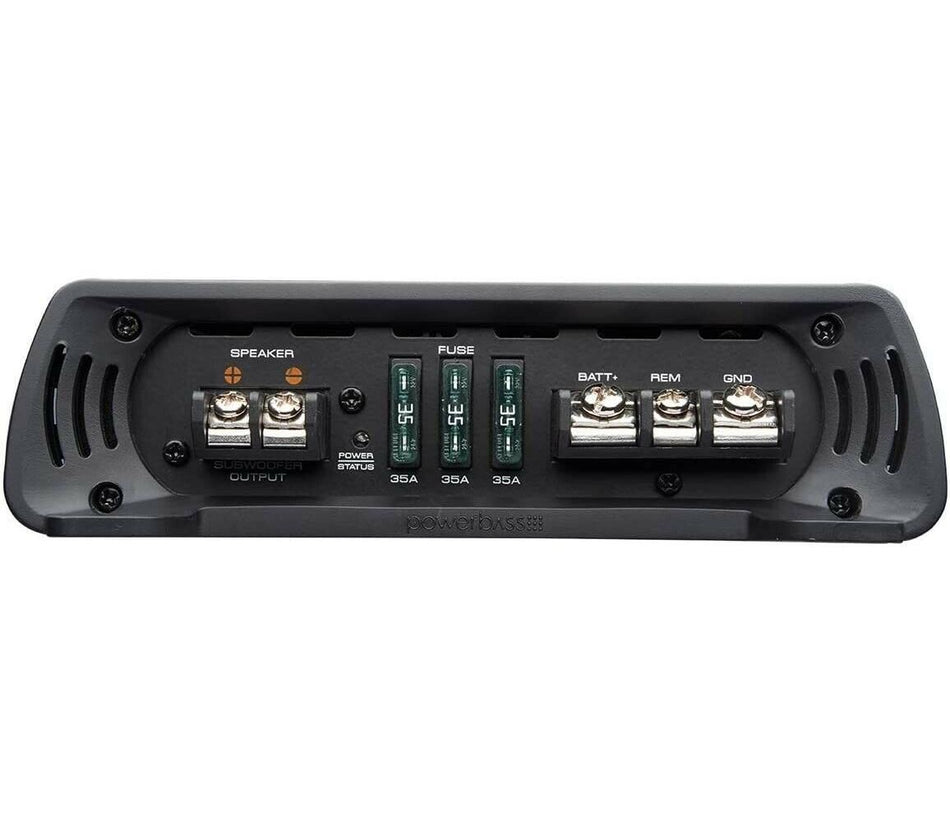 PowerBass ACS-1000D 1000 Watt High Efficiency Class D 1 Channel Compact Amplifier
