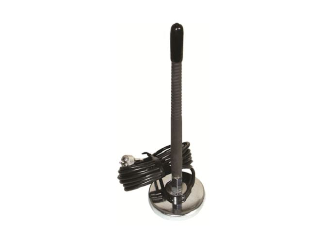 ProComm JBC101 3 Inch Magnet Mount Rubber Duck CB Radio 9 Inch Antenna with Coax