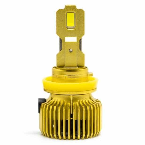 Lucas Lighting L5-9005/6 Halogen Replacement Bulb White LED 24K Lumen IP67 Rated Single Output Pair