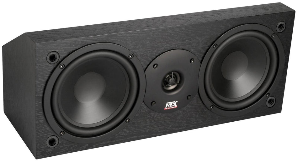 MTX MONITOR6C Monitor Series 6.5" 2-Way Center Channel Speaker 100W RMS Power