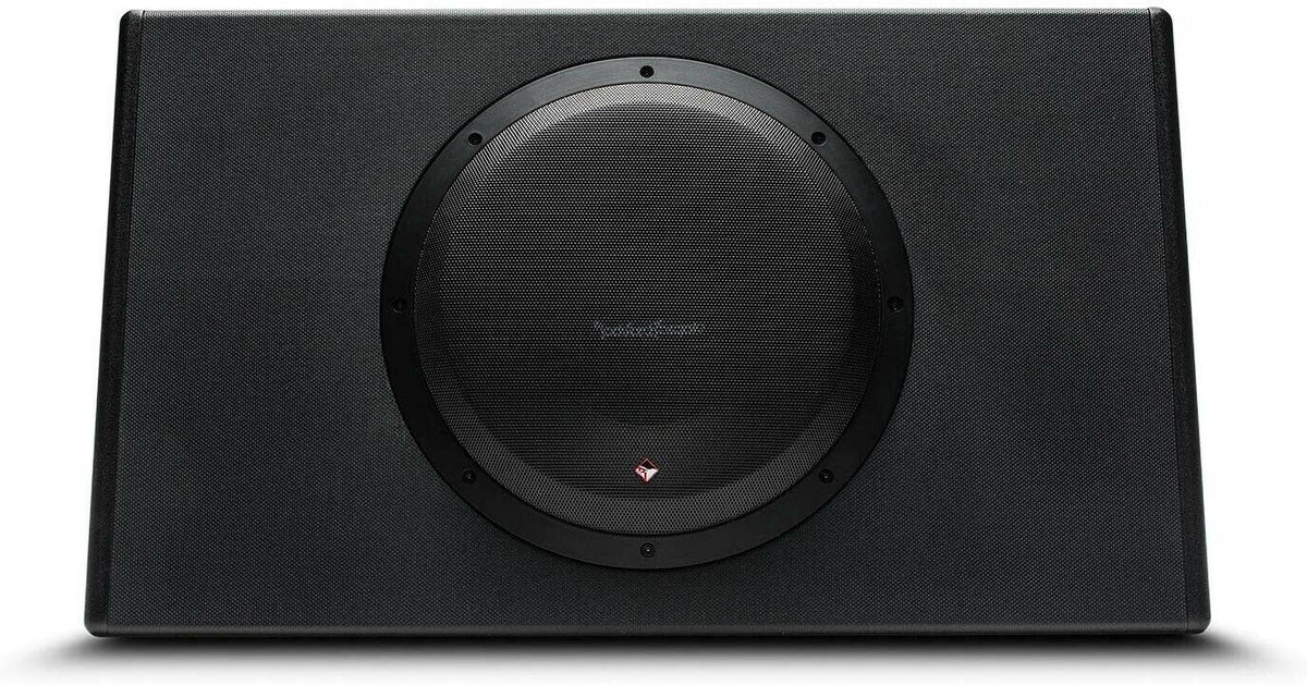 Rockford Fosgate P300-12T Punch Single 12 Inch Powered Subwoofer Truck Enclosure