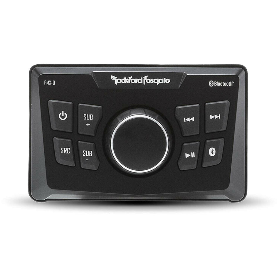 Rockford Fosgate PMX-0 Punch Compact Motorcycle Boat UTV Digital Media Receiver