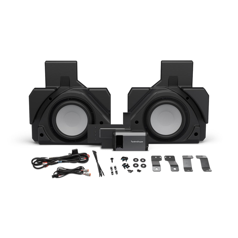 Rockford Fosgate X317MAX-RSS Rear Subwoofer Solution Kit Dual 1000 Watt