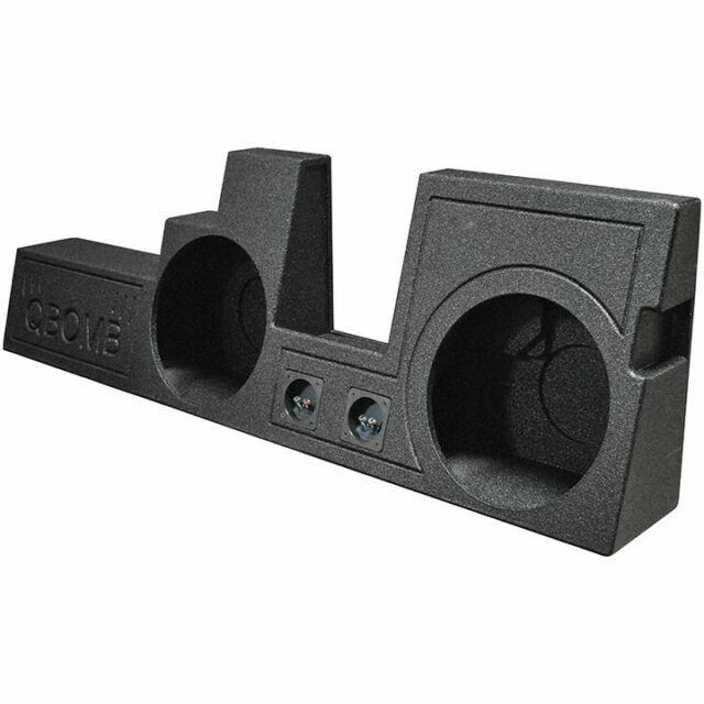 QPower QBFORD09F350212 Dual 12" Ported Subwoofer Enclosure for Ford 2000-2016