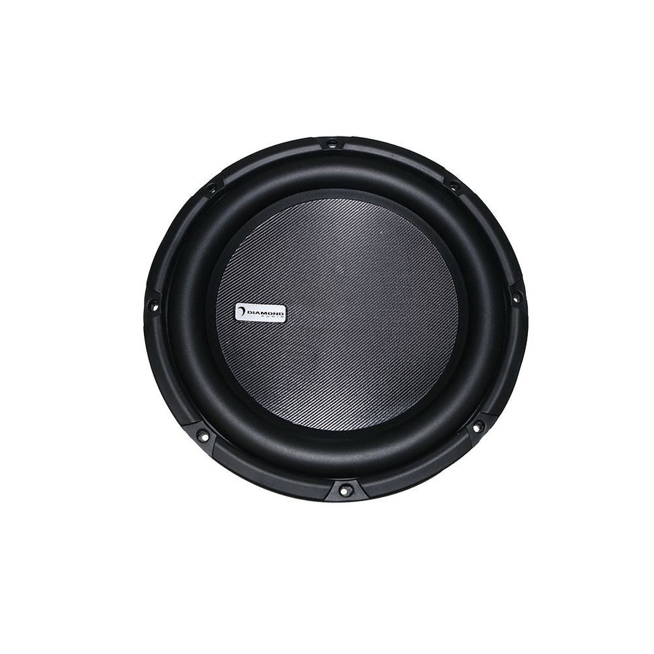 Diamond Audio DES84 DES 8" 250W RMS 4-Ohm DVC Dual Voice Coil Subwoofers