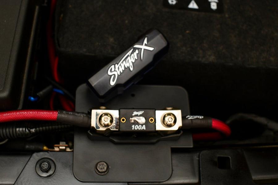 Stinger STXKBR8 Underseat Amplifier 8-Gauge Wiring Kit for 2021+ Ford Bronco