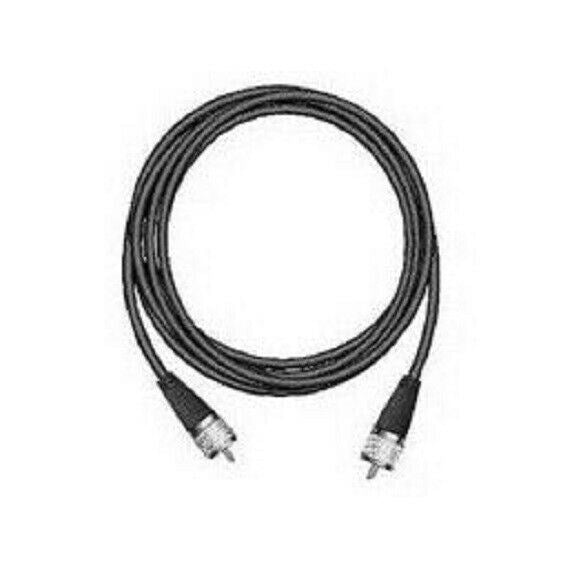 ProTrucker PTRG58-6 6 Feet Mil Spec Cable Molded Ends with Black PVC Jacket