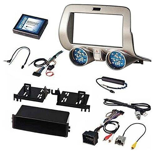 PAC RPK5-GM4101 Integrated Radio Replacement Kit Gray Compatible with Chevrolet 10-15