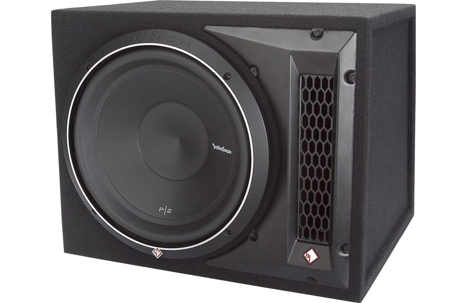 Rockford Fosgate P2-1X12 12 Inch Ported Loaded Enclosure Car Subwoofers